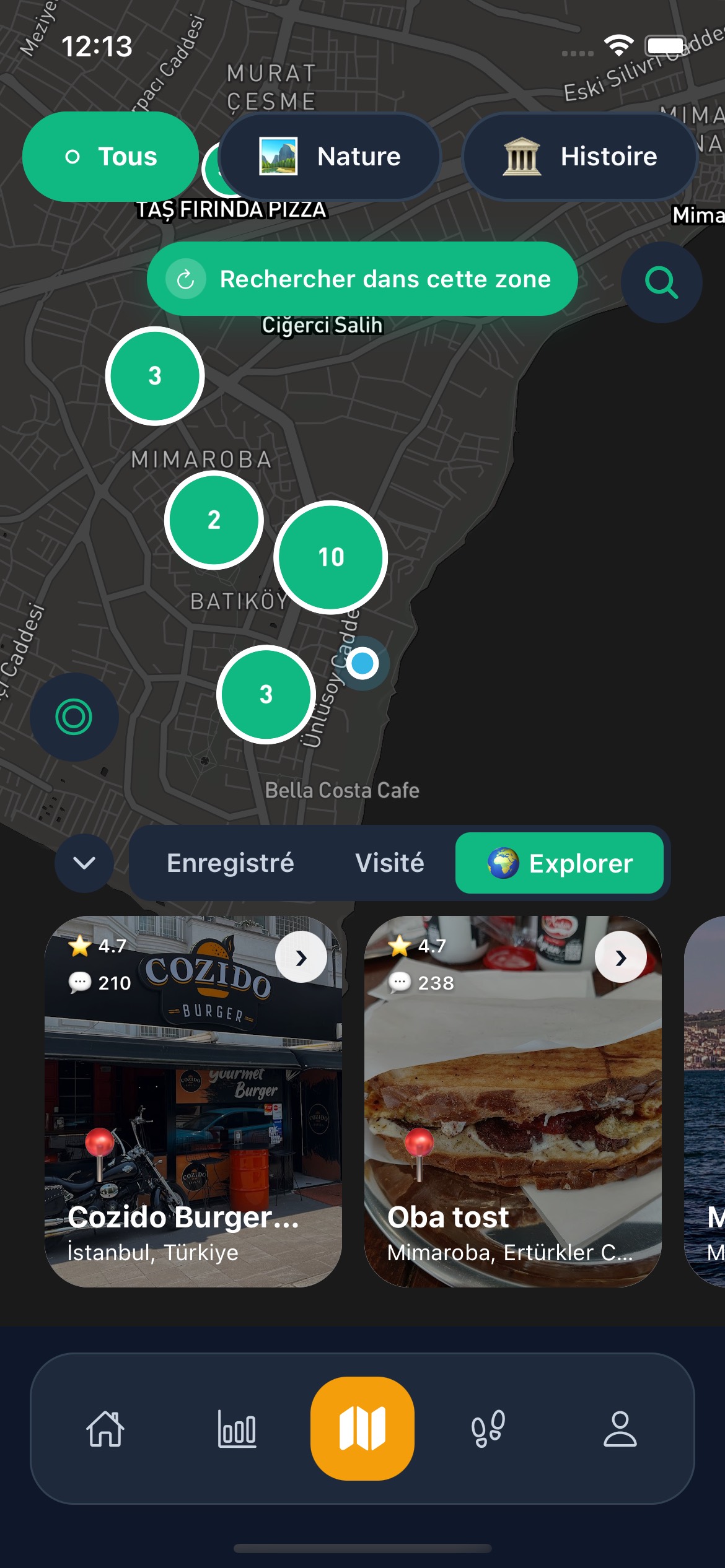 Explorez et partagez